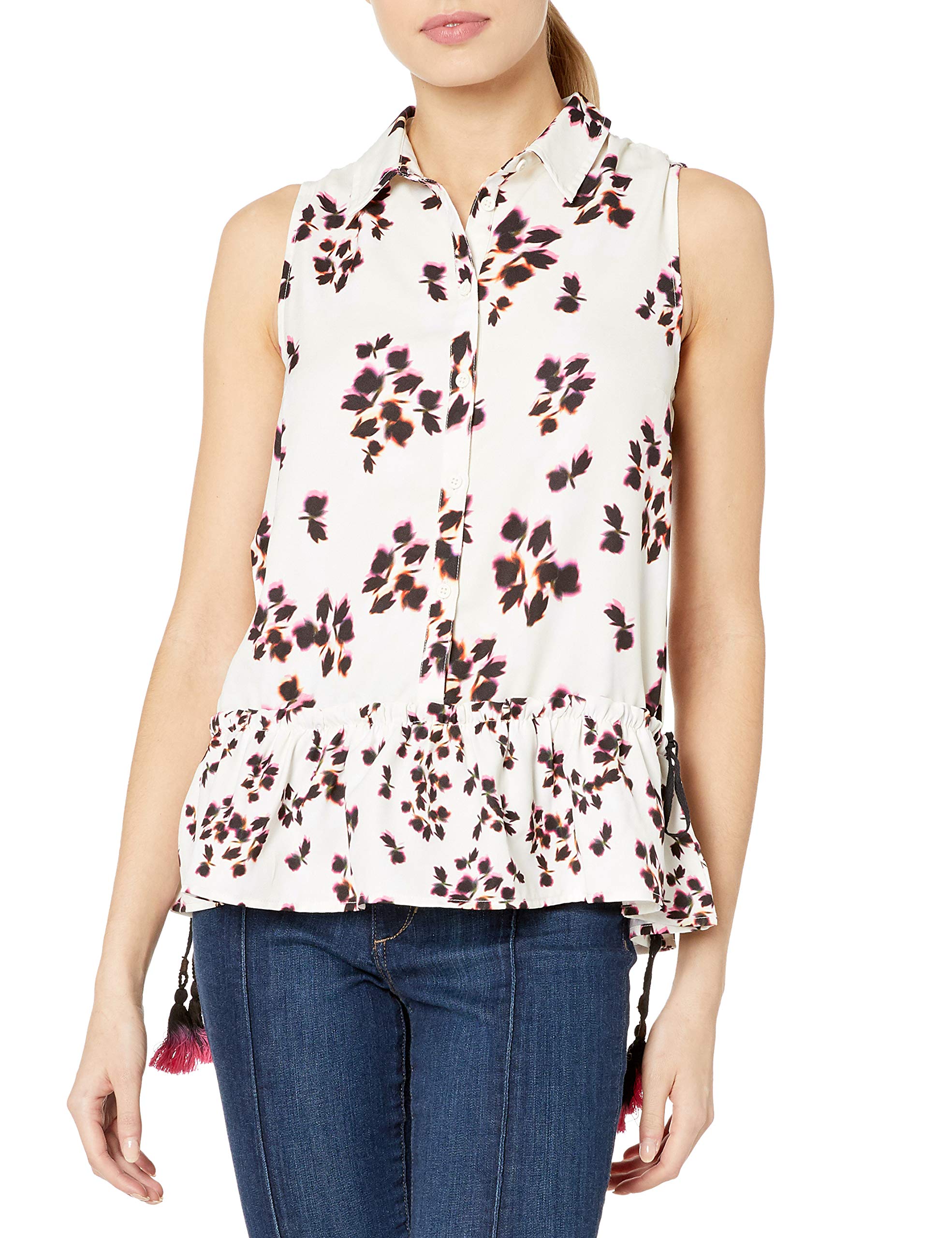 French Connection Women's Elegant Crepe Top for Office and Everyday Wear | Soft Fabric, Modern Design, Multiple Colors |